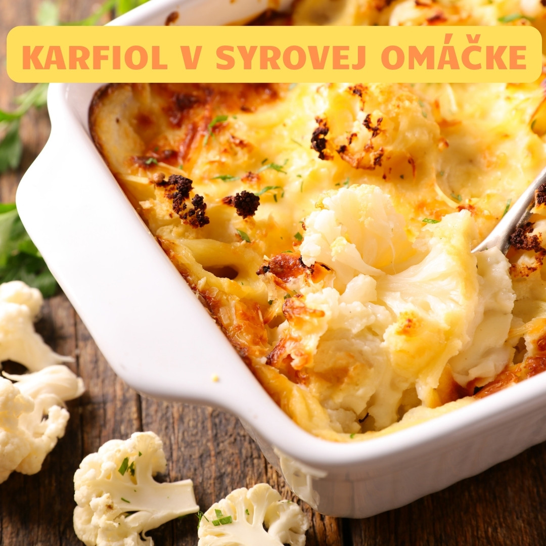 karfiol v syrovej omacke