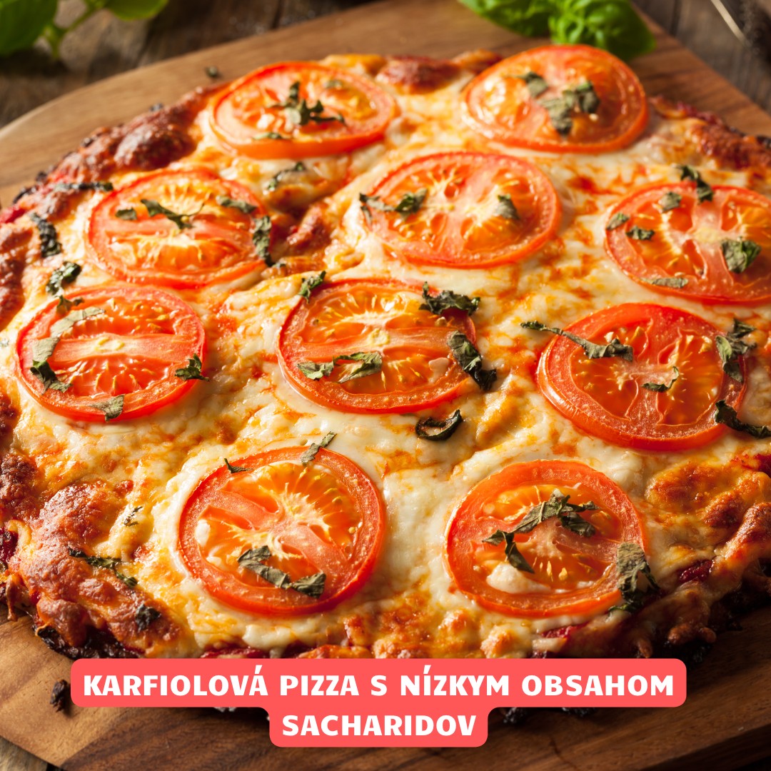 karfiolova pizza s nizkym obsahom sacharidov