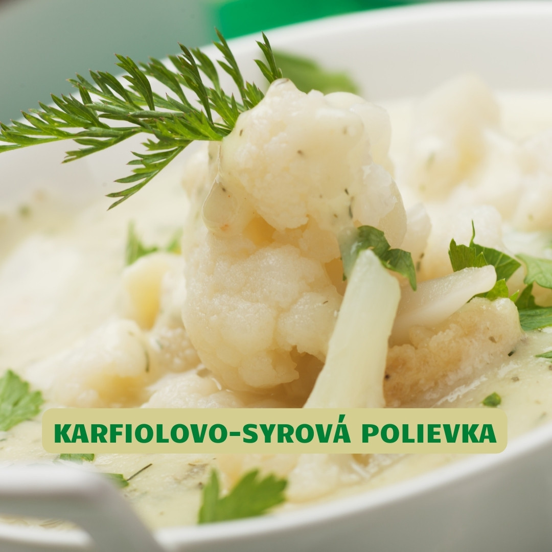 karfiolovo syrova polievka