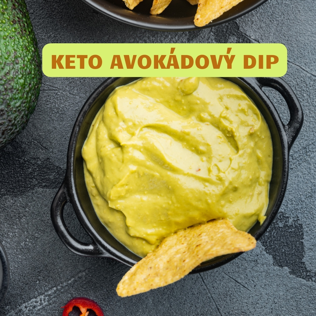 keto avokadovy dip