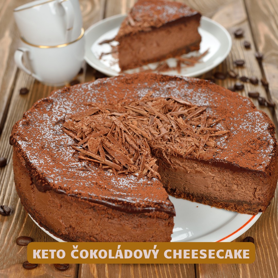 keto cokoladovy cheesecake