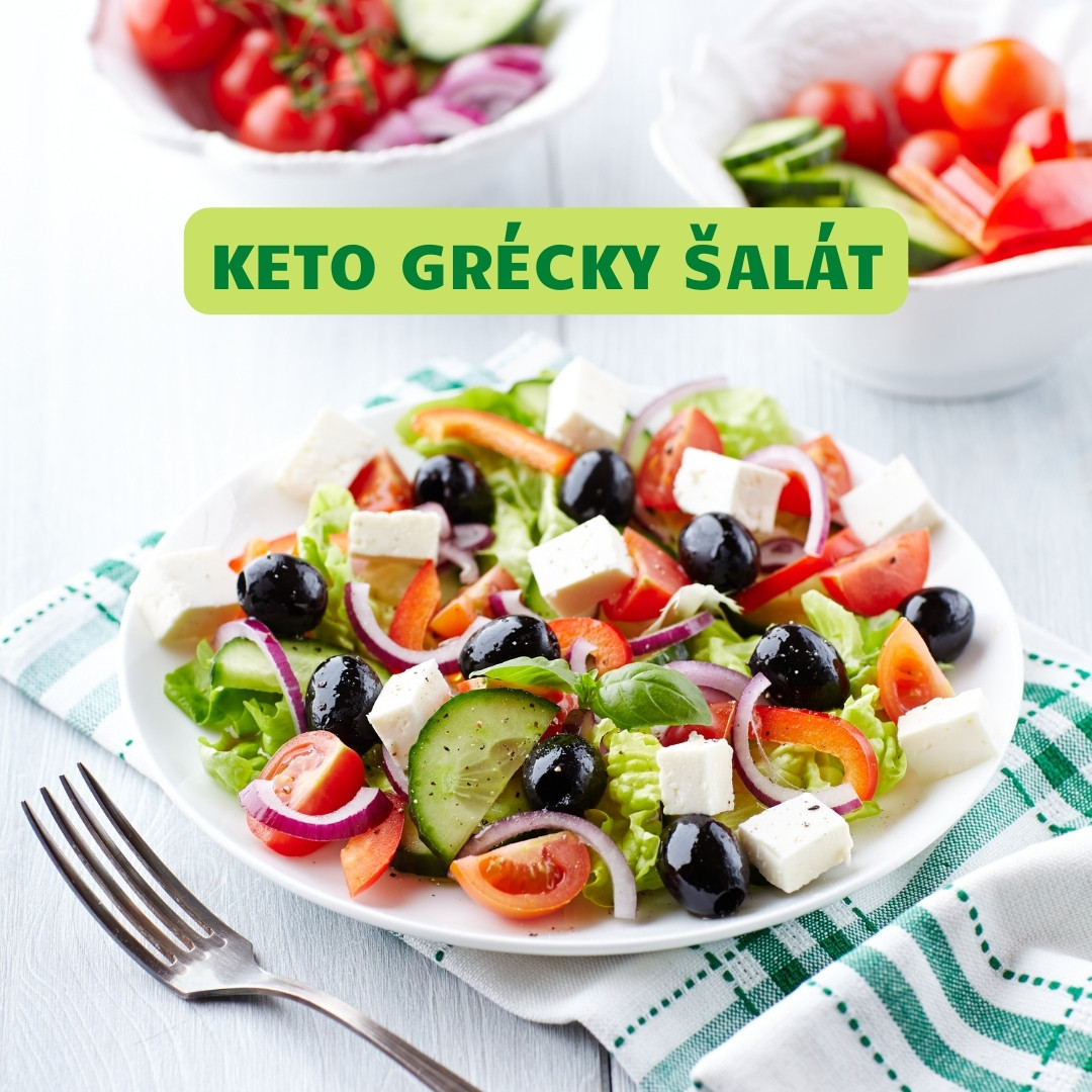 keto grecky salat