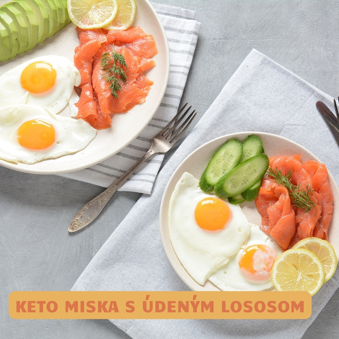 keto miska s udenym lososom