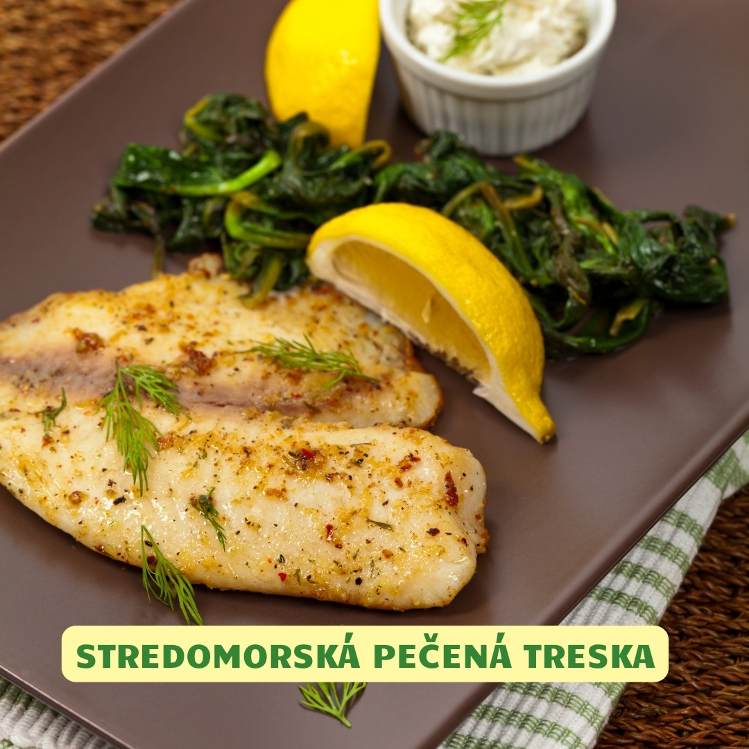 stredomorska pecena treska